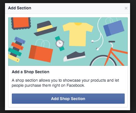 Add a Store to Facebook Page