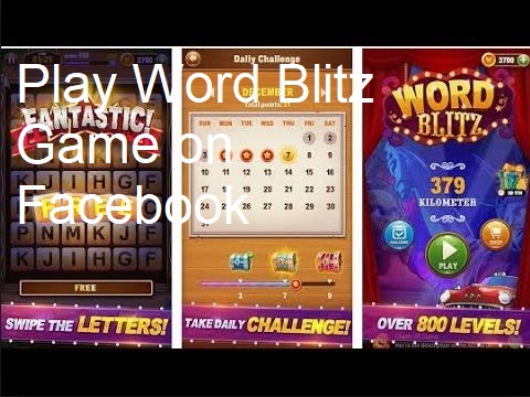 Facebook Messenger Word Blitz Game
