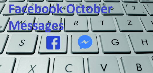 Facebook October Messages