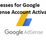Process for Google AdSense Account Activation