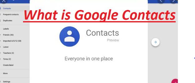 What is Google Contacts
