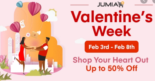 Jumia Valentine’s Week 2020 – Jumia Valentine Offer | Shop Up to 50% Off - MOMS&#39; ALL
