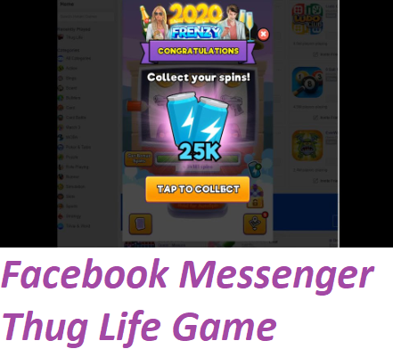 Facebook Messenger Thug Life Game