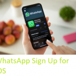 WhatsApp Sign Up for iOS