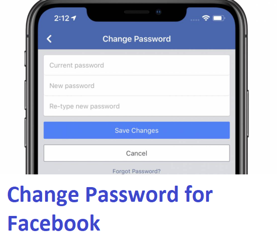 Change Password for Facebook