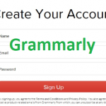 Grammarly Sign Up