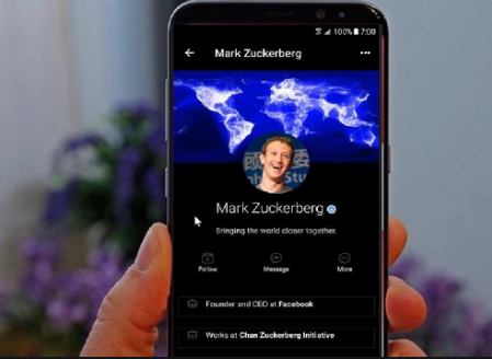 New Facebook Dark Mode Android