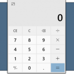 How to Keep The Calculator Always On Top On Windows 10