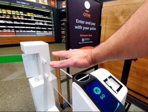 More Contactless One Palm Are Being Provided In Amazon Go Store