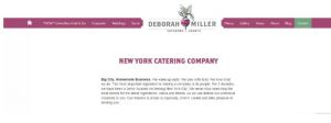 Deborah Miller Catering & Events