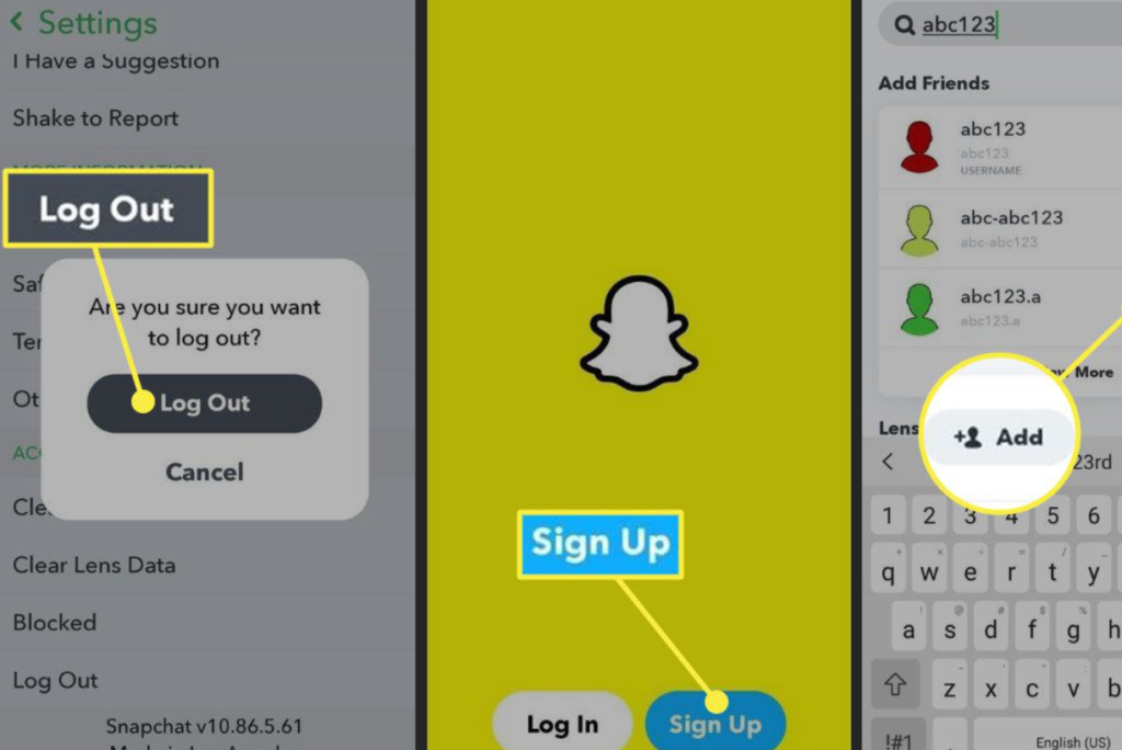 Changing Snapchat Username