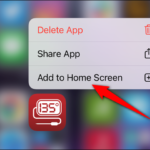 How to Add App Back to Home Screen