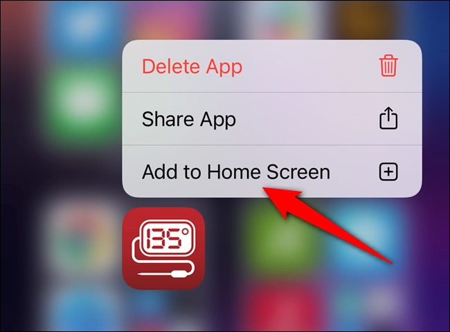 How to Add App Back to Home Screen