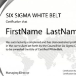 Benefits Of Getting A Six Sigma White Belt Certificate