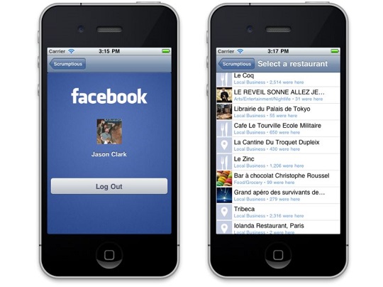 How to Log out of the Facebook for iPhone or the iPad App