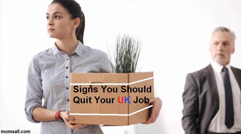 Signs You Should Quit Your UK Job