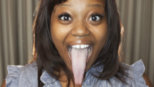 The Woman with the World's Longest Tongue