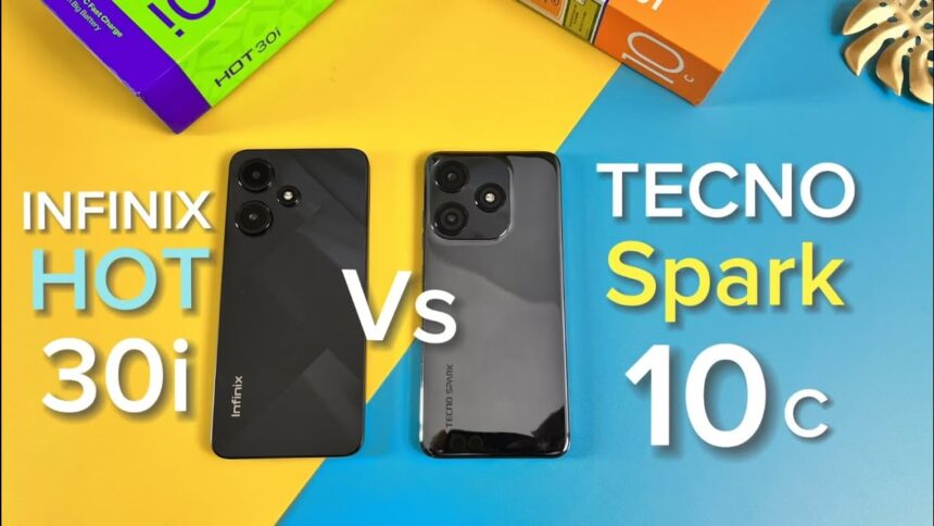 Compare Infinix Hot 30i and Tecno Spark 10C