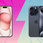 Compare iPhone 15 and 15 Pro