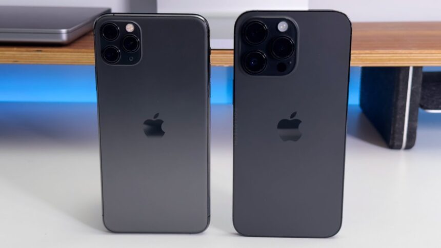 iPhone 11 Pro Max Compared to iPhone 14 pro Max