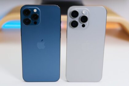 iPhone 15 Pro Max compared to iPhone 12 Pro Max