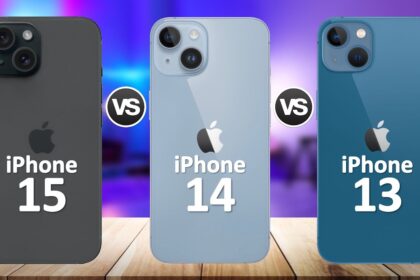 Compare iPhone 13 14 15