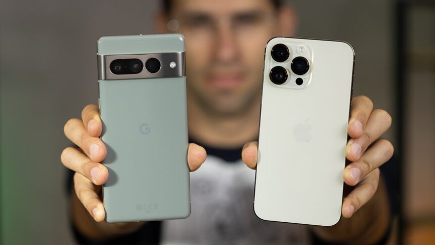Compare iPhone 14 and Google Pixel 7 Pro
