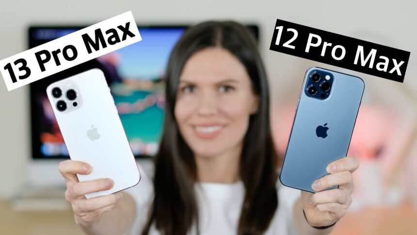 iPhone 12 Pro Max Compared to iPhone 13 Pro Max