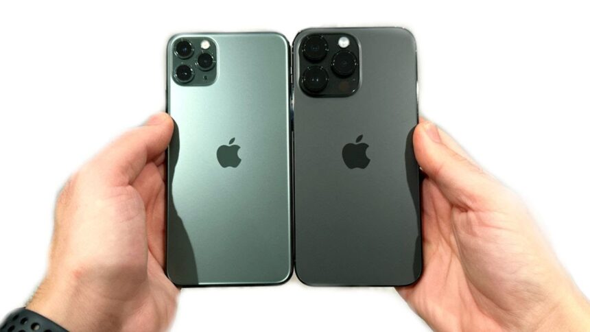 iPhone 14 Pro Max Compared to iPhone 11 Pro Max