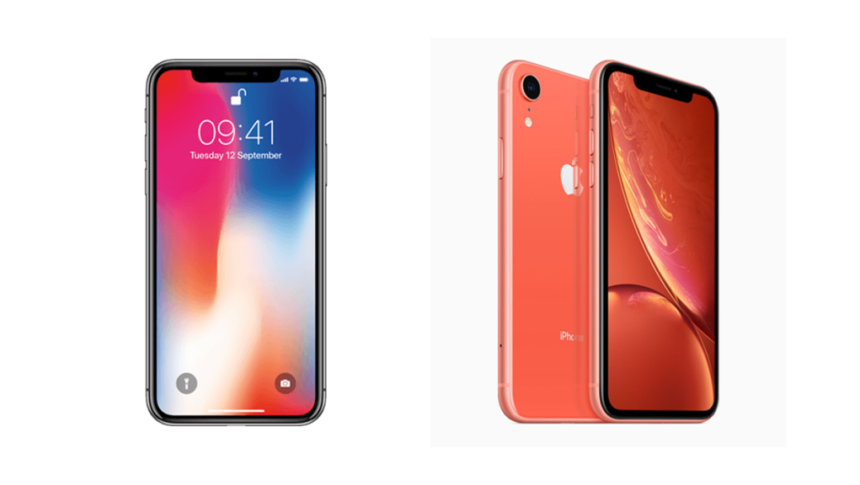 iPhone x Compared to iPhone XR