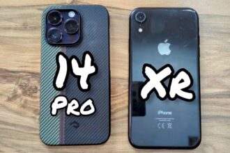 iPhone 14 pro Compared to iPhone Xr
